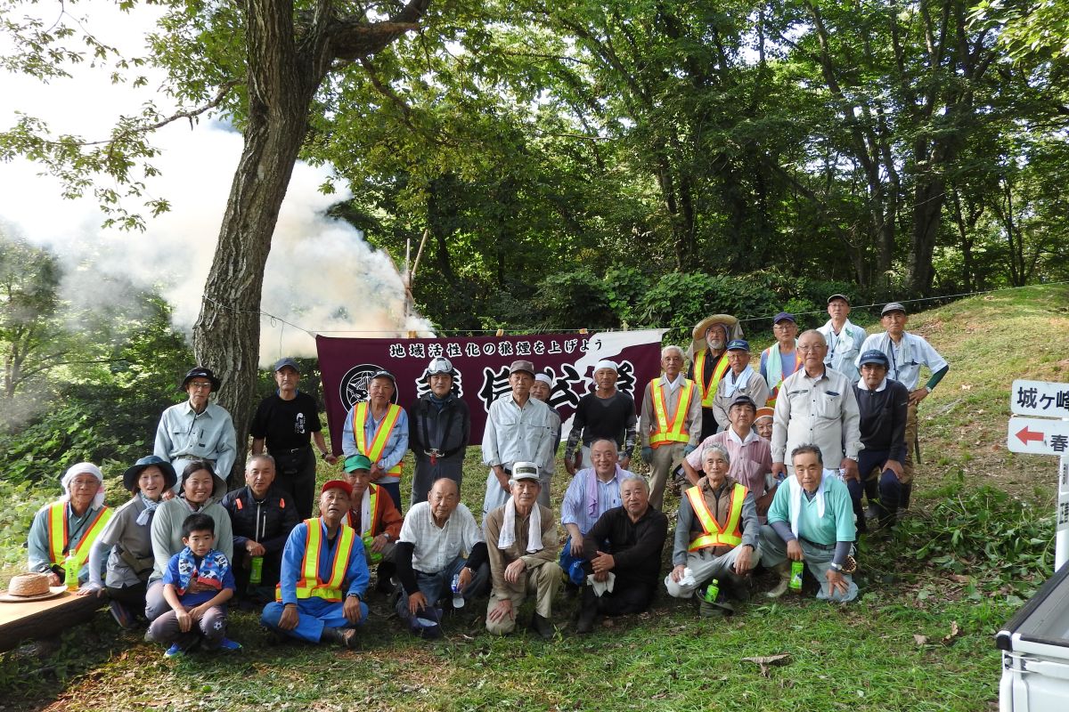 城ヶ峰砦(谷浜地域づくり協議会)