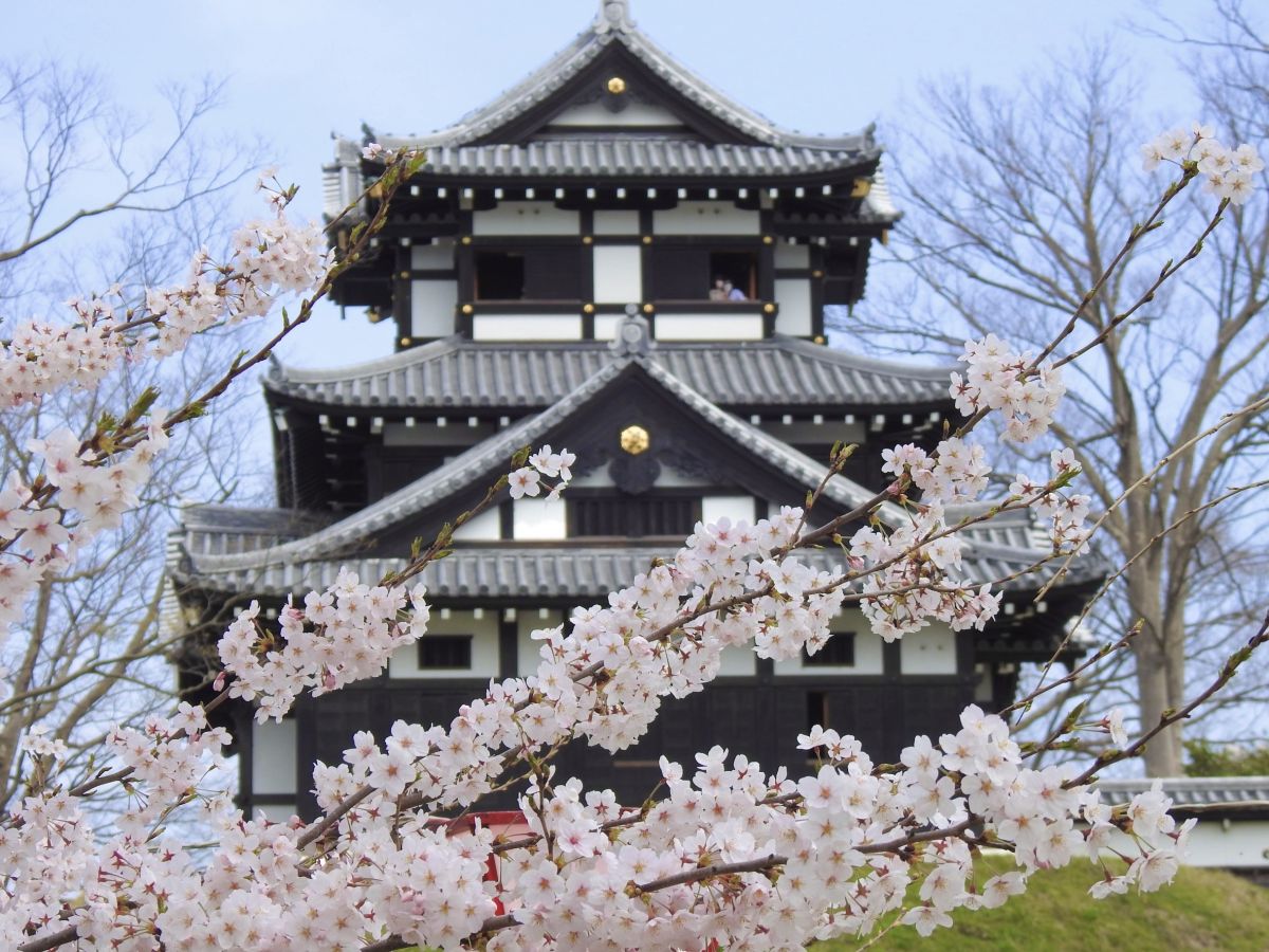 高田城三重櫓（日本的三層古城樓）