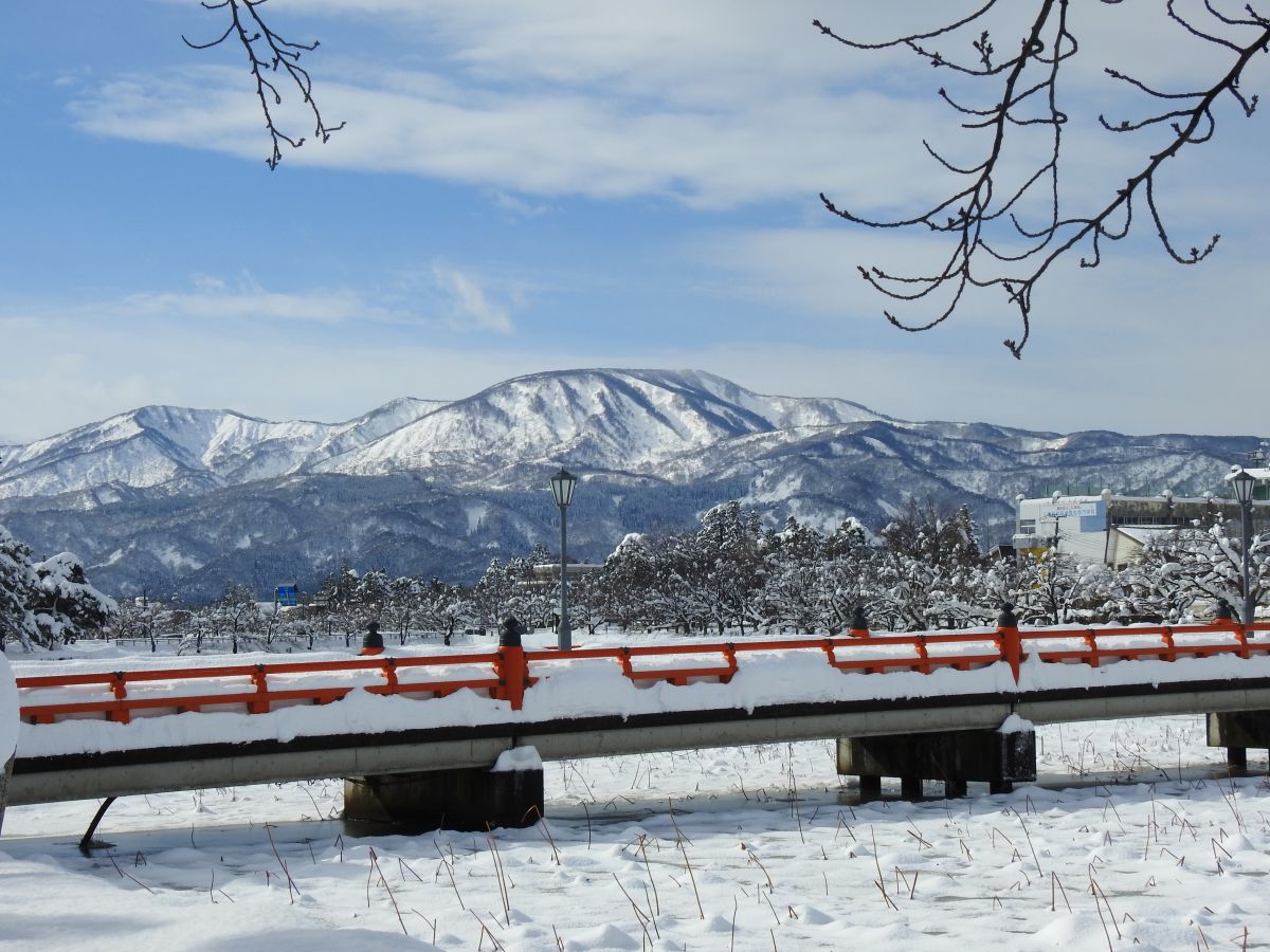 高田城址公园 西渠桥