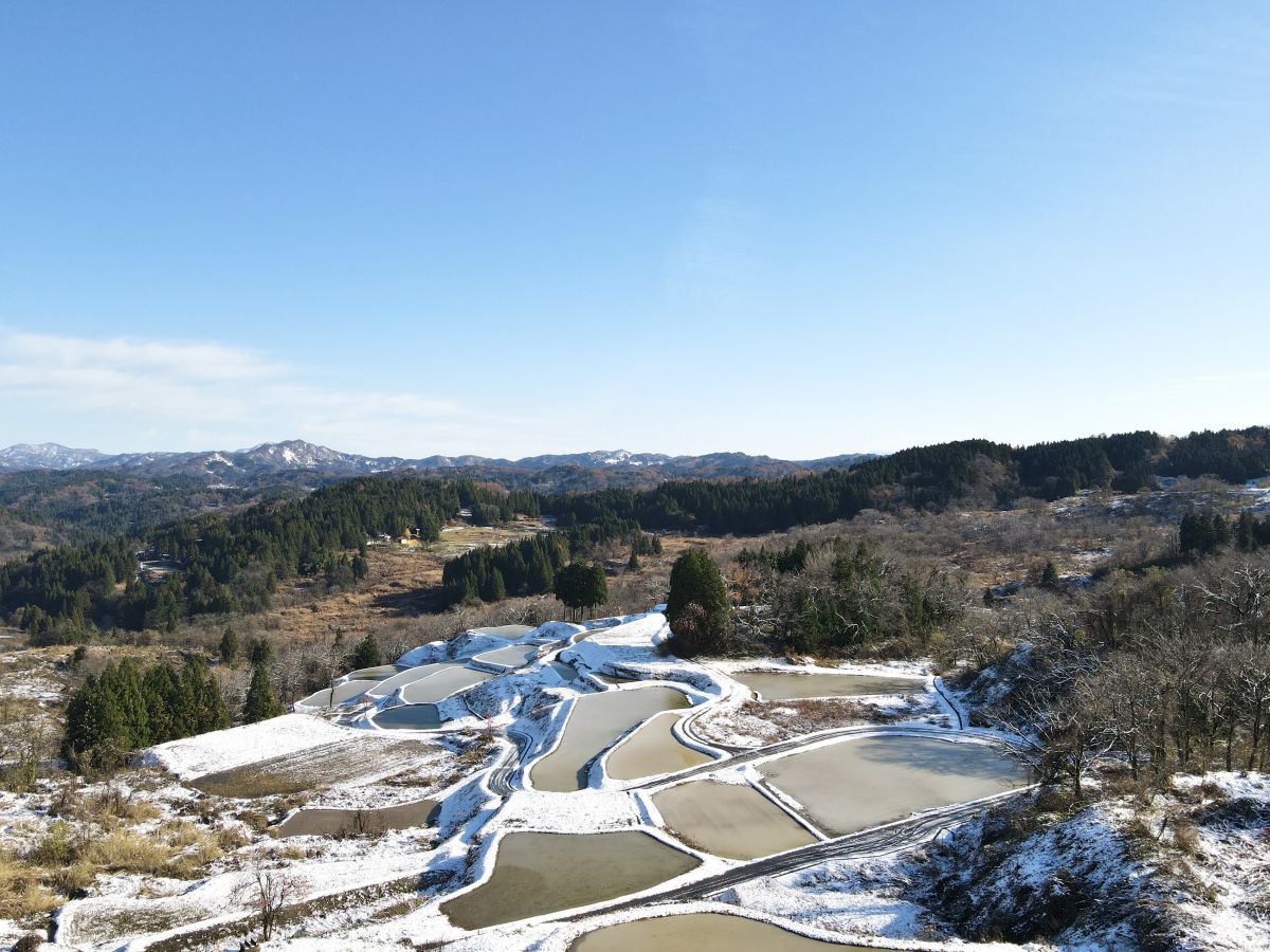 Otsuki Rice Terraces (drone shooting)